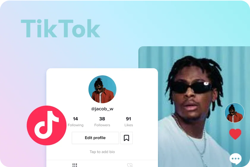 Пример вертикального видео для TikTok
